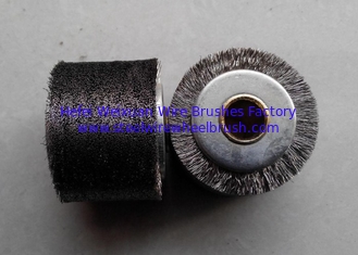 China Copper Wire Cable Peeling Brush 1.4 Inch Wide Face Stainless Steel Wire supplier