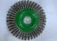 125mm OD Stringer Bead Knotted Wire Wheel Brush for Weld Preparation and Cleaning supplier